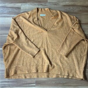 Cozy Tan Knit Sweater